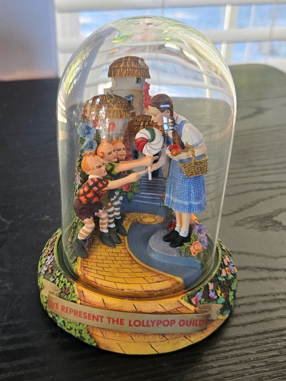 Limited Edition The Wizard Of Oz 1997 Music Box We Represent the Lollypop Guild